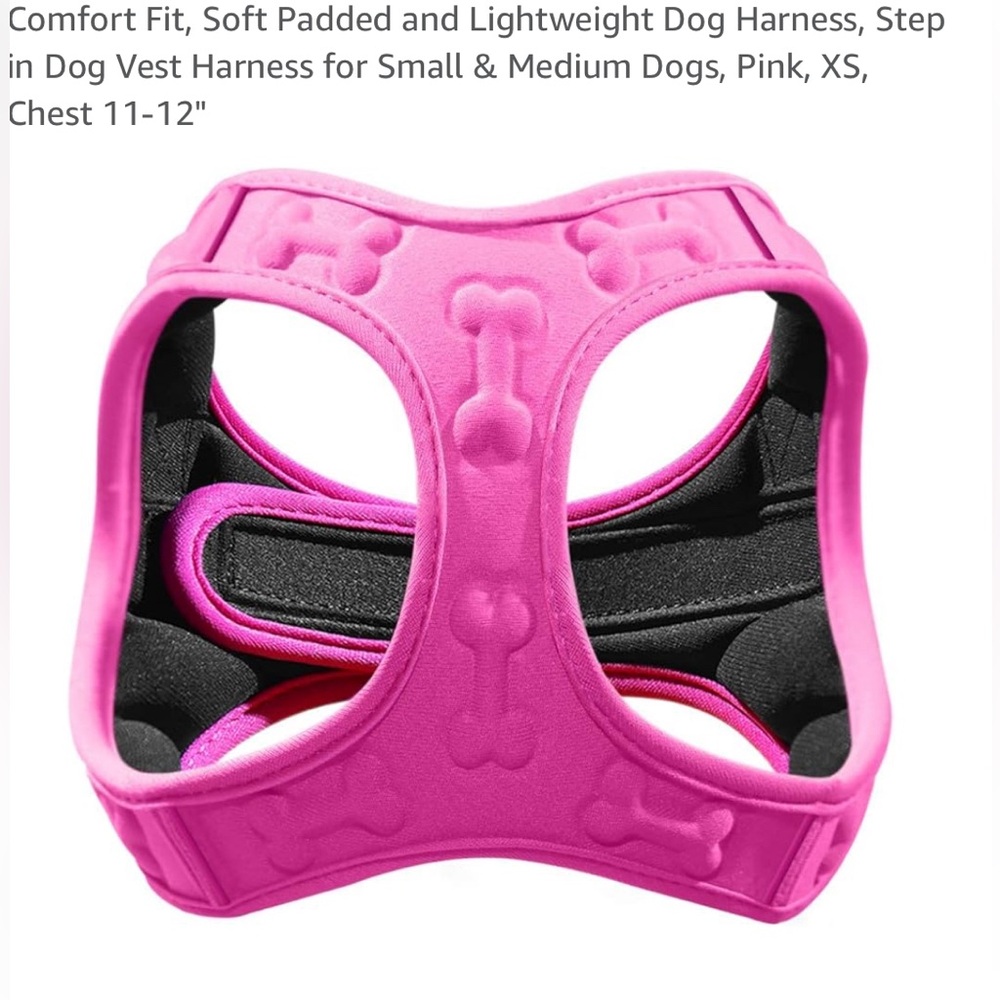 DOG HARNESS BY COMFORT FIT small breed dog SIZE XS